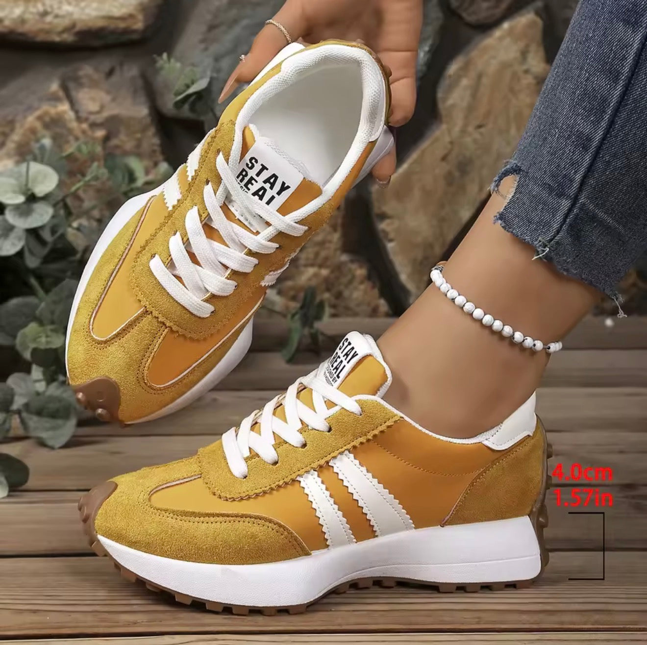 Sneakers Donna Urban Chic – Comfort e Stile Quotidiano 🤍🖤