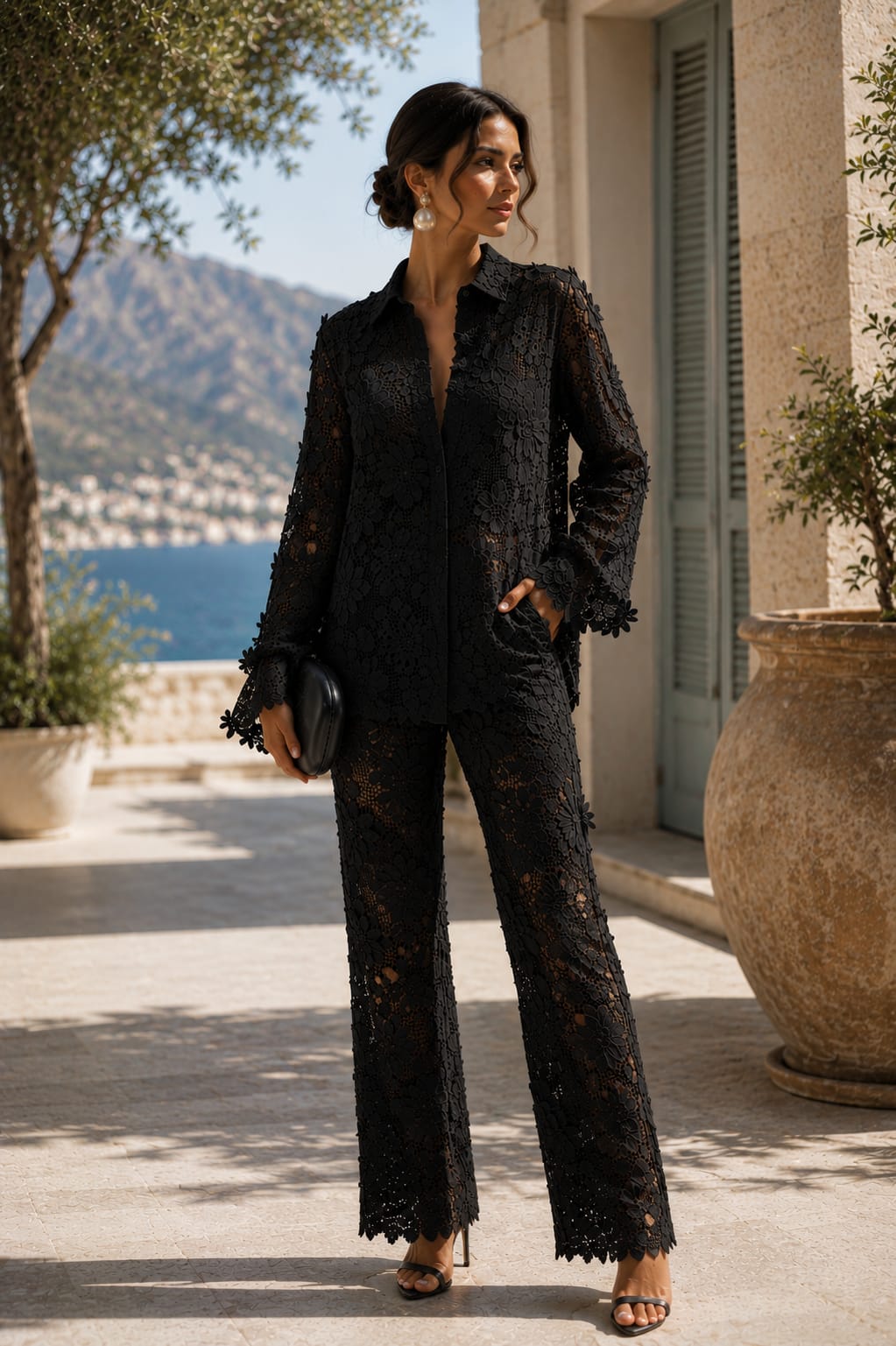 Coordinato Mademoiselle Con Pochette in Omaggio