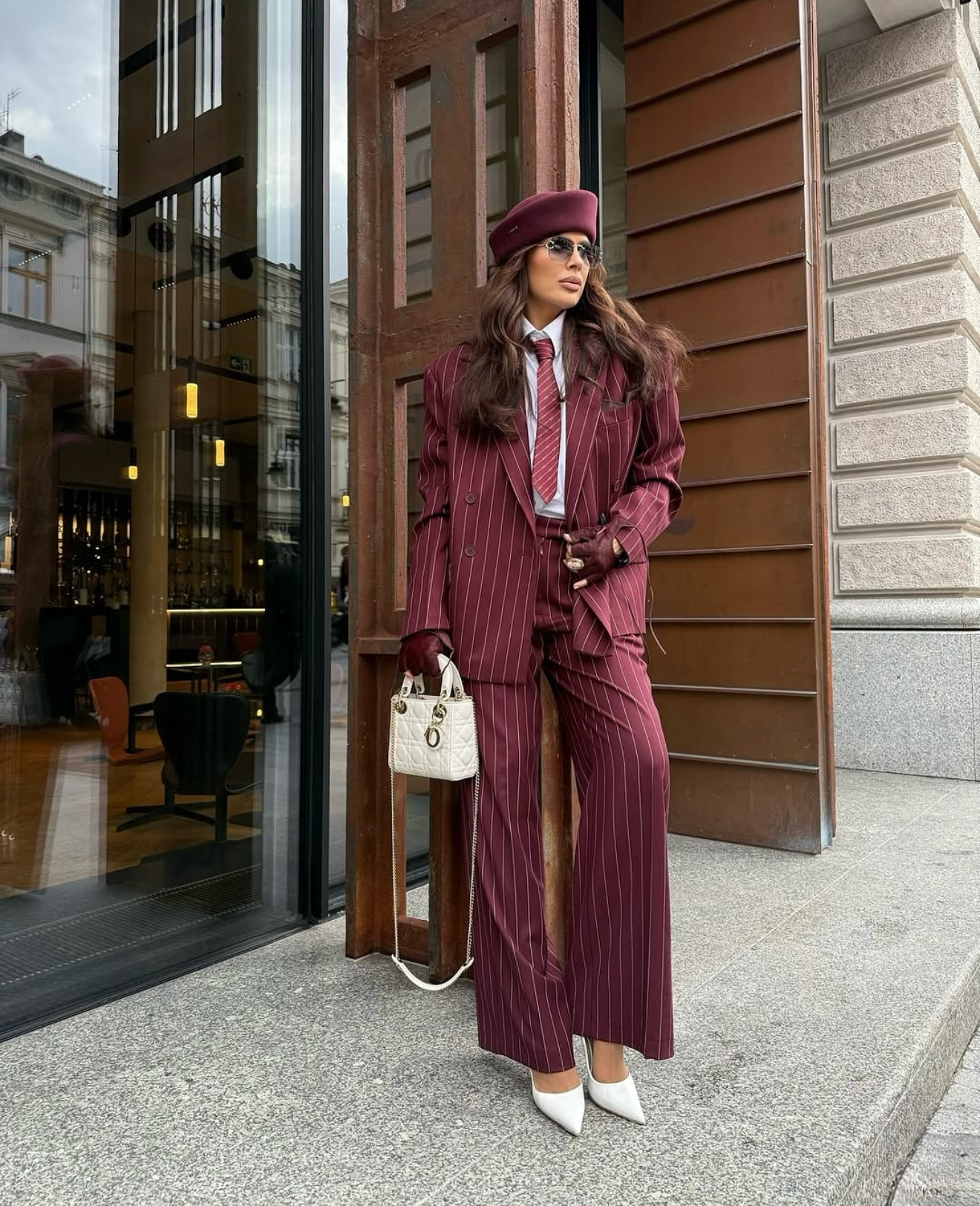 Tailleur gessato qualità Italiana Made in Italy 🇮🇹