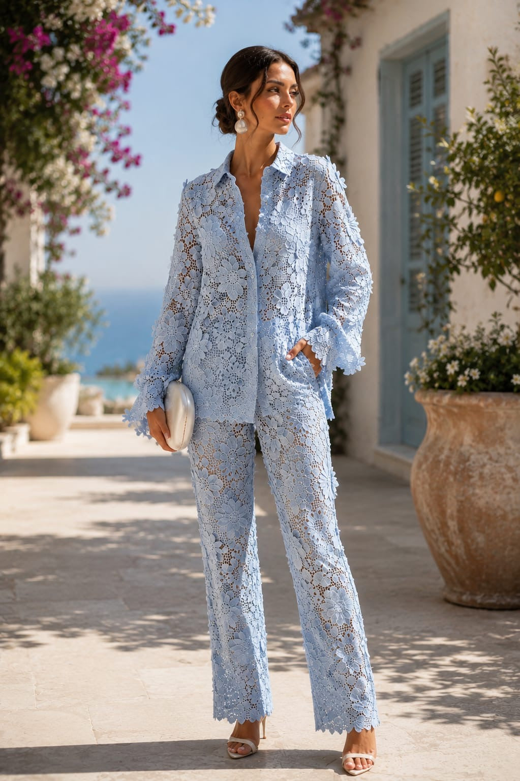 Coordinato Mademoiselle Con Pochette in Omaggio