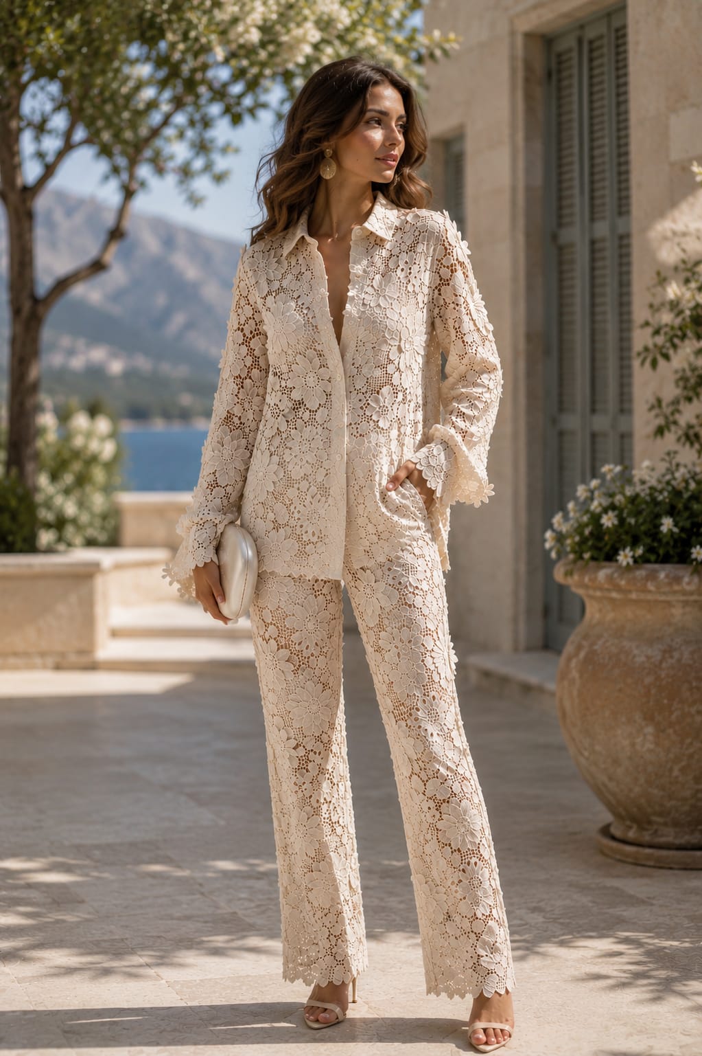 Coordinato Mademoiselle Con Pochette in Omaggio