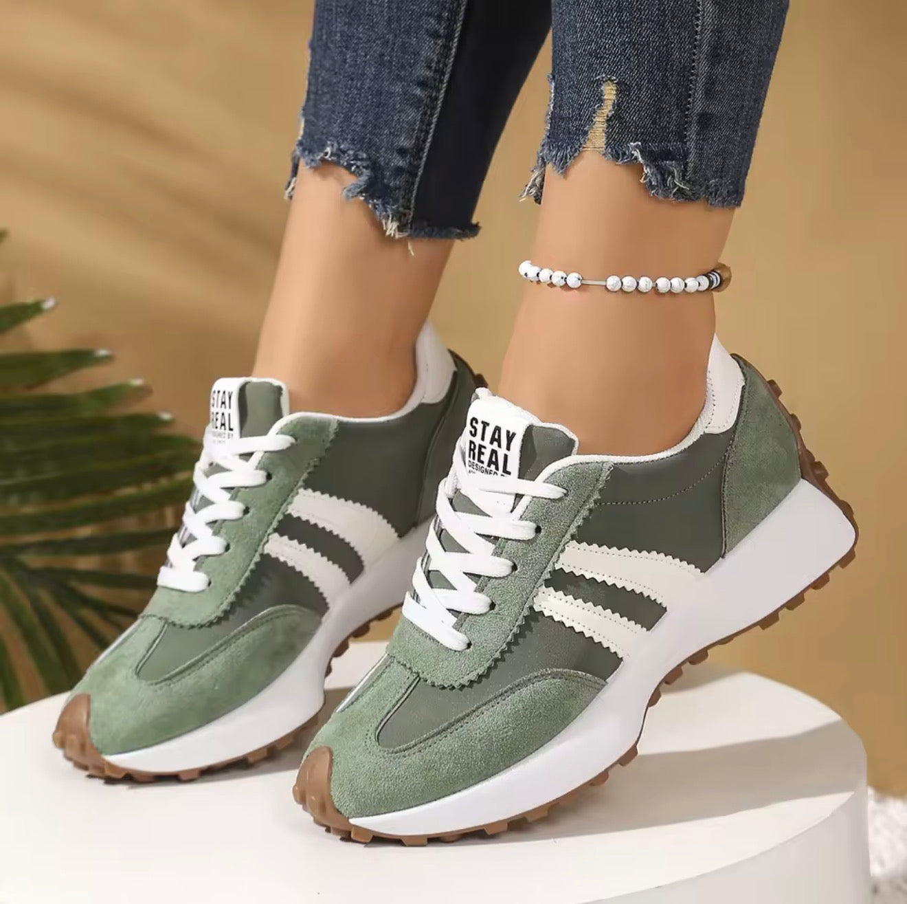 Sneakers Donna Urban Chic – Comfort e Stile Quotidiano 🤍🖤