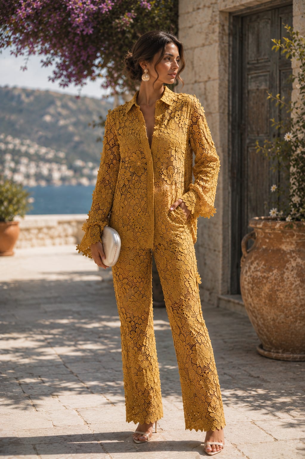Coordinato Mademoiselle Con Pochette in Omaggio