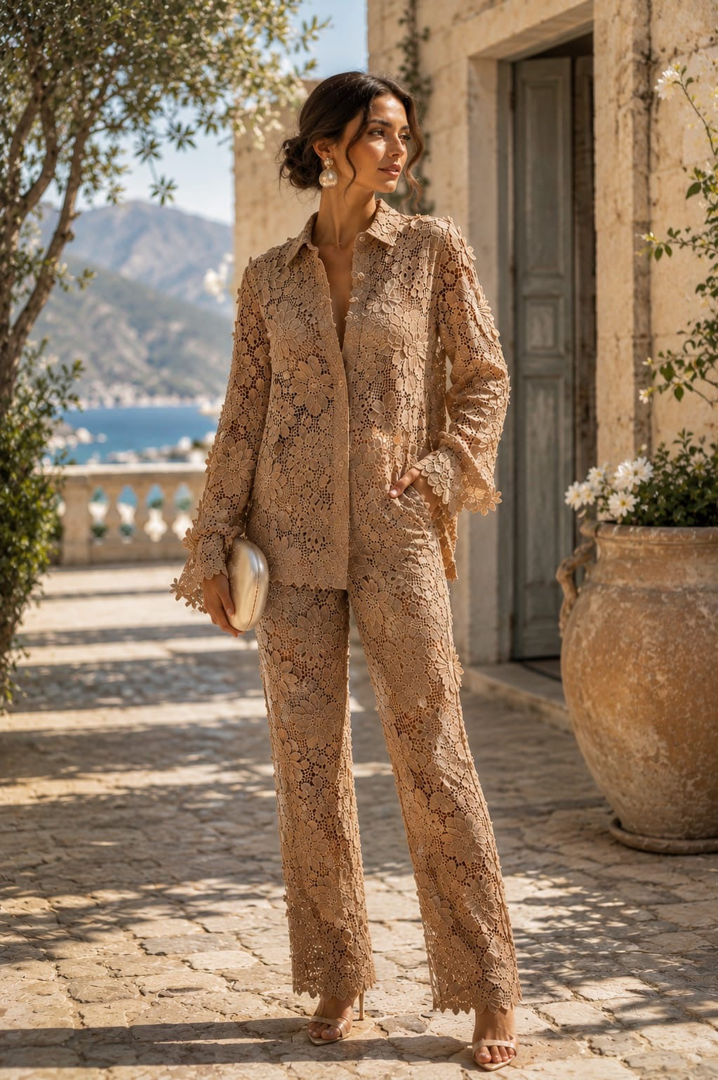 Coordinato Mademoiselle Con Pochette in Omaggio