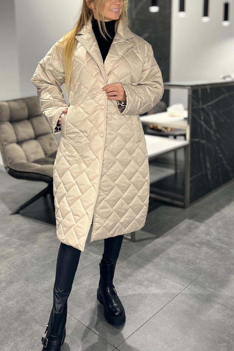 • Piumino Lungo Trapuntato Luxury Chic Made in Italy ultime disponibilità