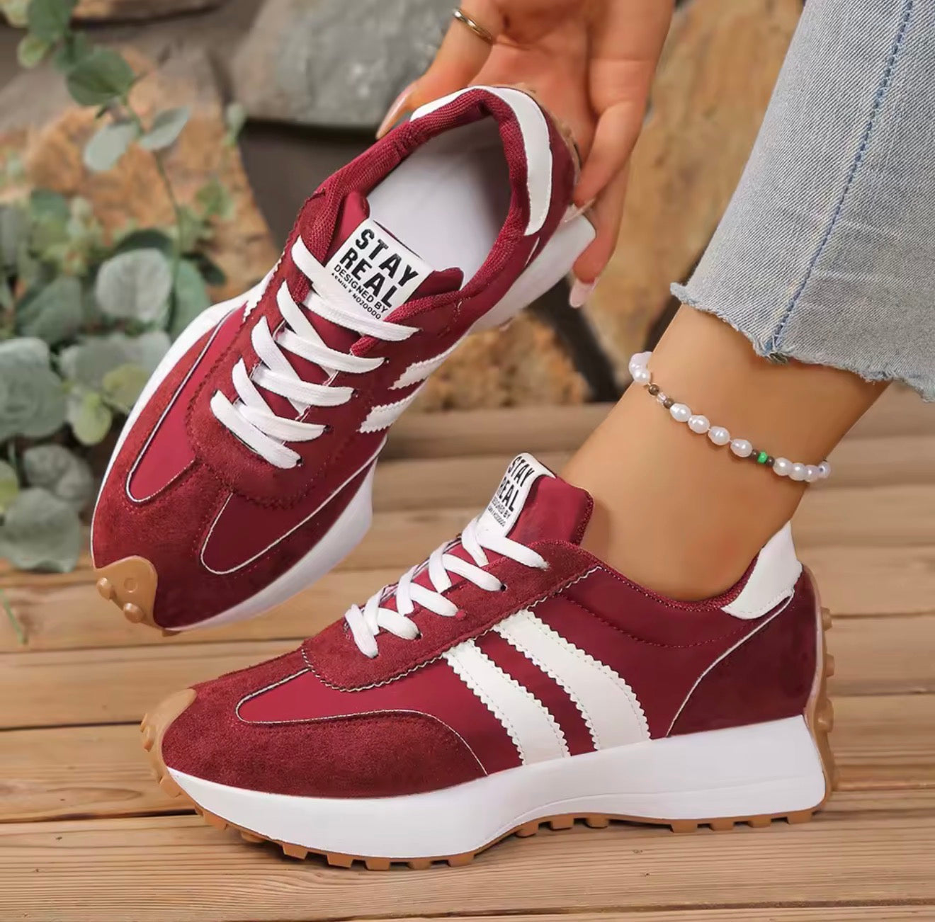 Sneakers Donna Urban Chic – Comfort e Stile Quotidiano 🤍🖤