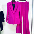 Tailleur modello zampa tutte le taglie disponibili Questo completo permette di personalizzare completamente la vestibilità, scegliendo in autonomia la taglia della giacca e quella del pantalone per un fit perfetto