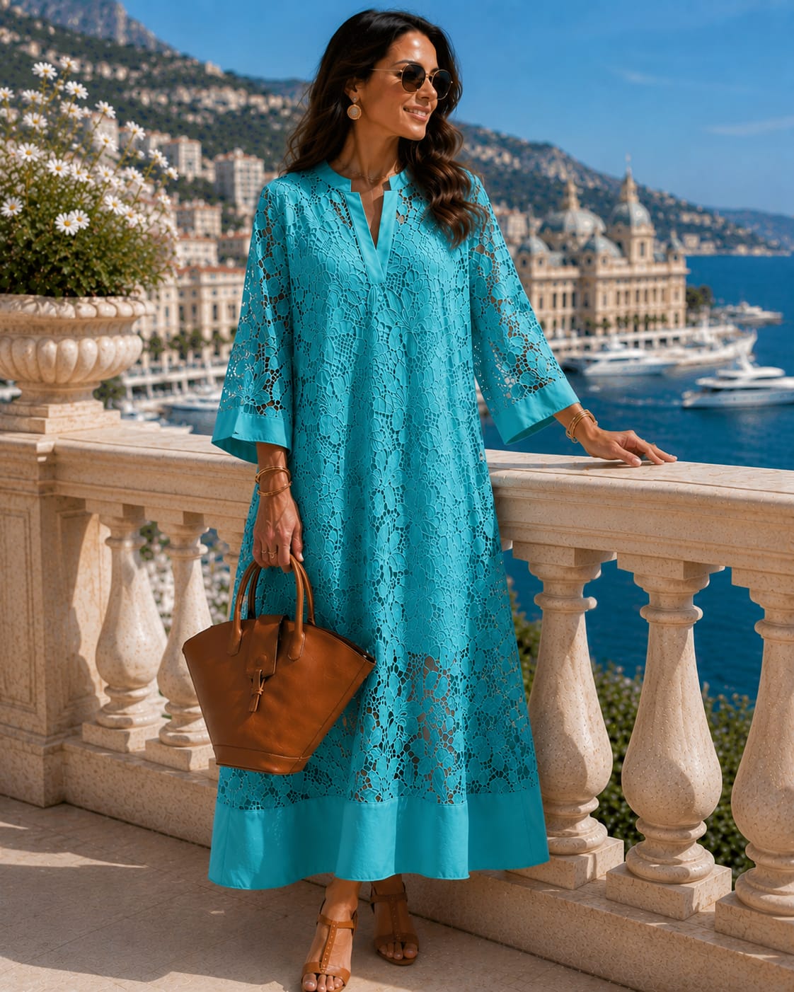 ✨ Abito Midi Monaco Elegance + Borsa Omaggio ✨