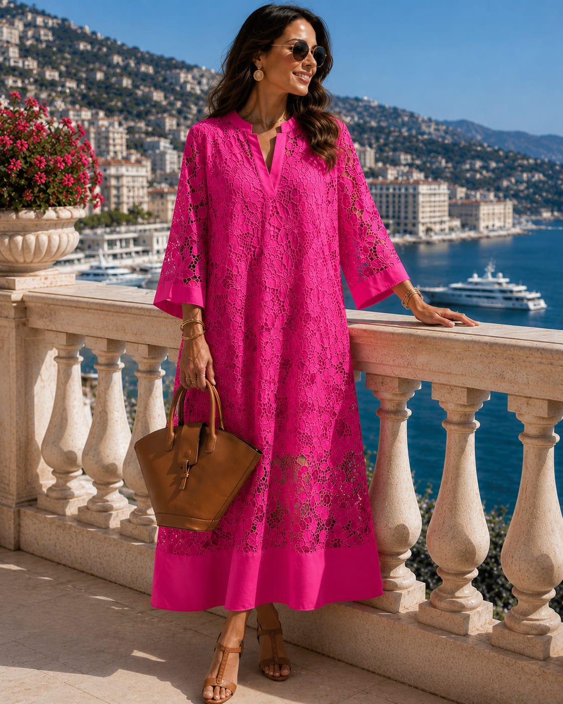 ✨ Abito Midi Monaco Elegance + Borsa Omaggio ✨